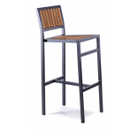 Barski stol Norah SHN, lesene letve - 3846